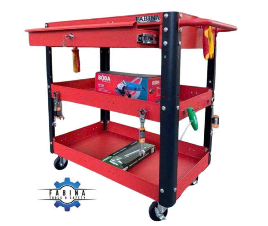 Biến xưởng nhỏ thành khu vận hành chuyên nghiệp nhờ xe đẩy đa năng